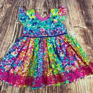 J. Marie Designs Rainbow Melsa Dress